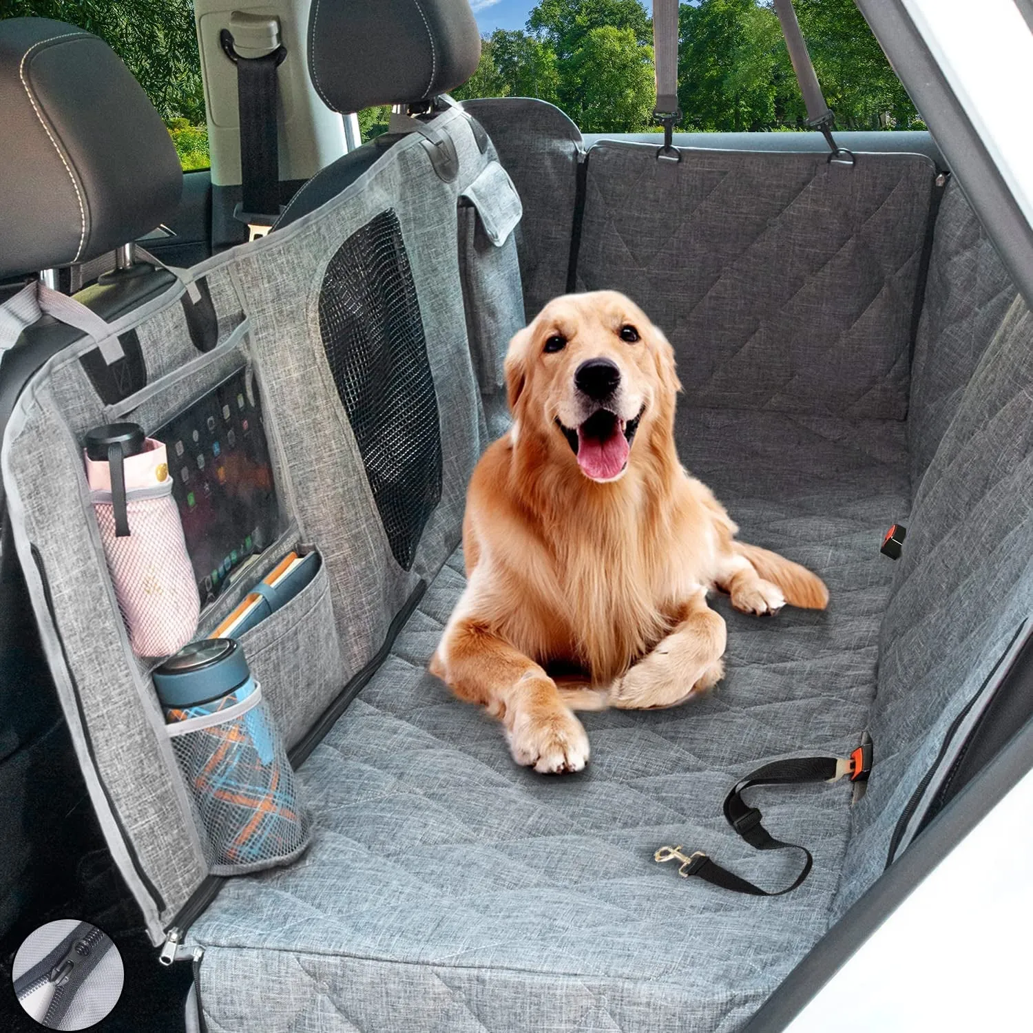 Car Dog Hammock Seat Cover