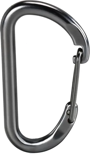 Carabiner Clip Bag Clips Keychain Key Ring Chain Self-Locking Heavy Duty Holder for Keys/Pet Tags/Camping Gear Zinc Alloy Carabiners 2.36 in Durable & Waterproof Gunmetal Grey