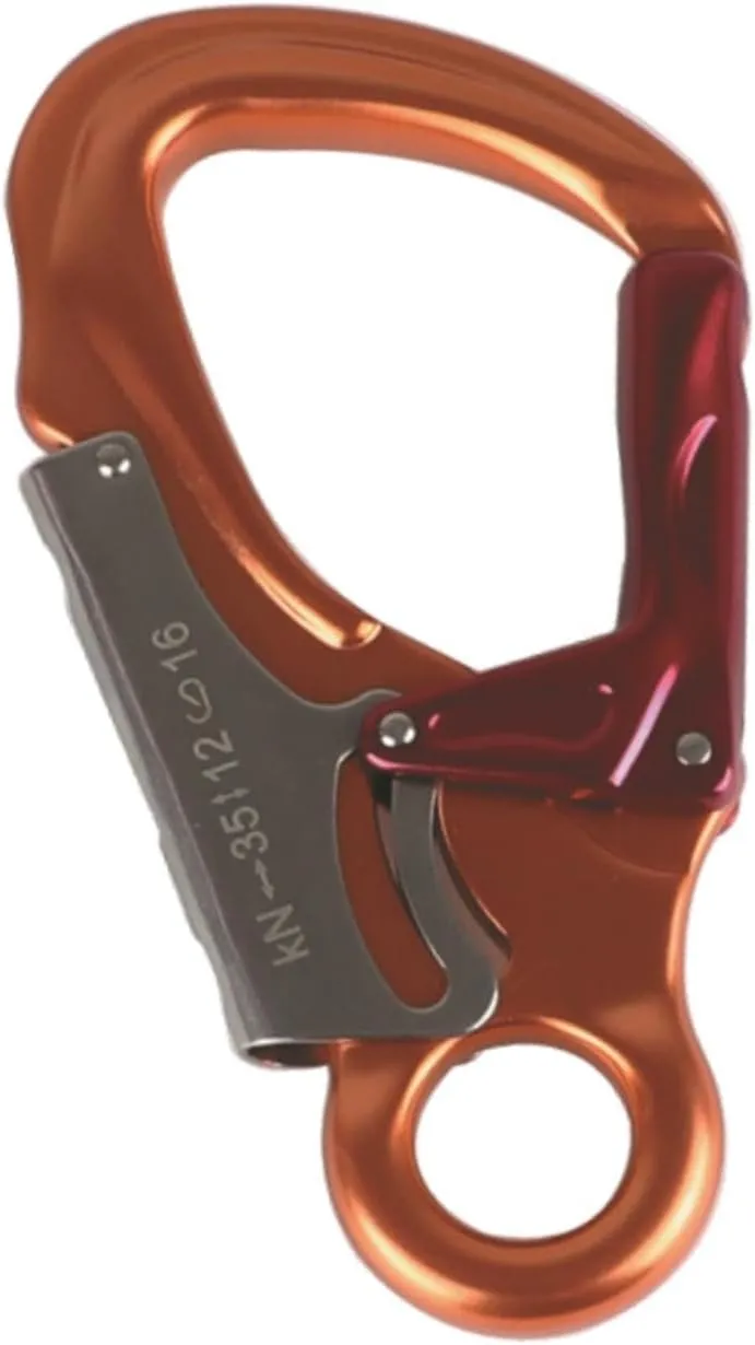 Carabiner Clip, Double Locking Snap Hook, Heavy Duty Rock Climbing Carabiner, Snap Auto Locking Carabiner for Outdoor