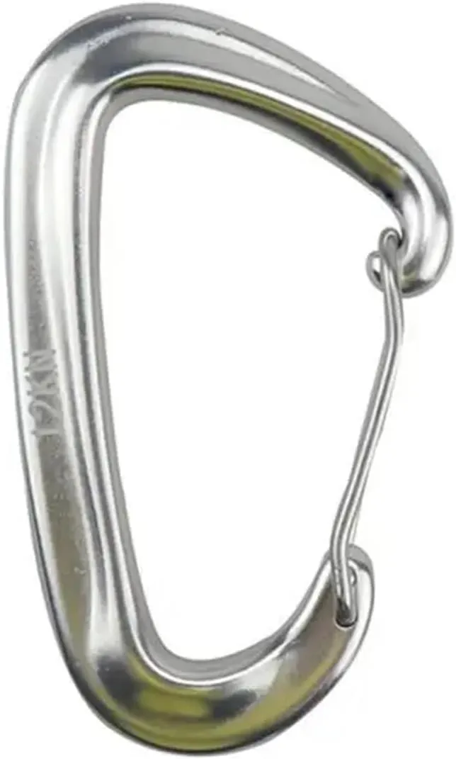 Carabiner Clips 5/10/20Pcs Carabiner Clip Aluminum Alloy Carabiner 12KN D-Type Clips(5PCS Blue)