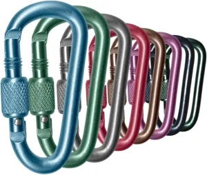 Carabiner Clips Carabiner Clips Heavy-Duty Ultra-Strong Locking D-Ring Carabiner Clips