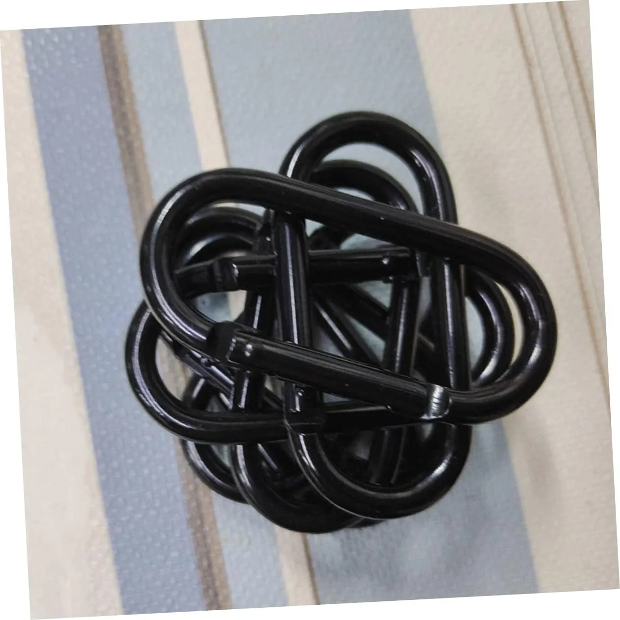 Carabiner Double Mini Hook Clips Tarp Hook Buckle Mountaineering Buckle Spring Oval Ring Clip Spring