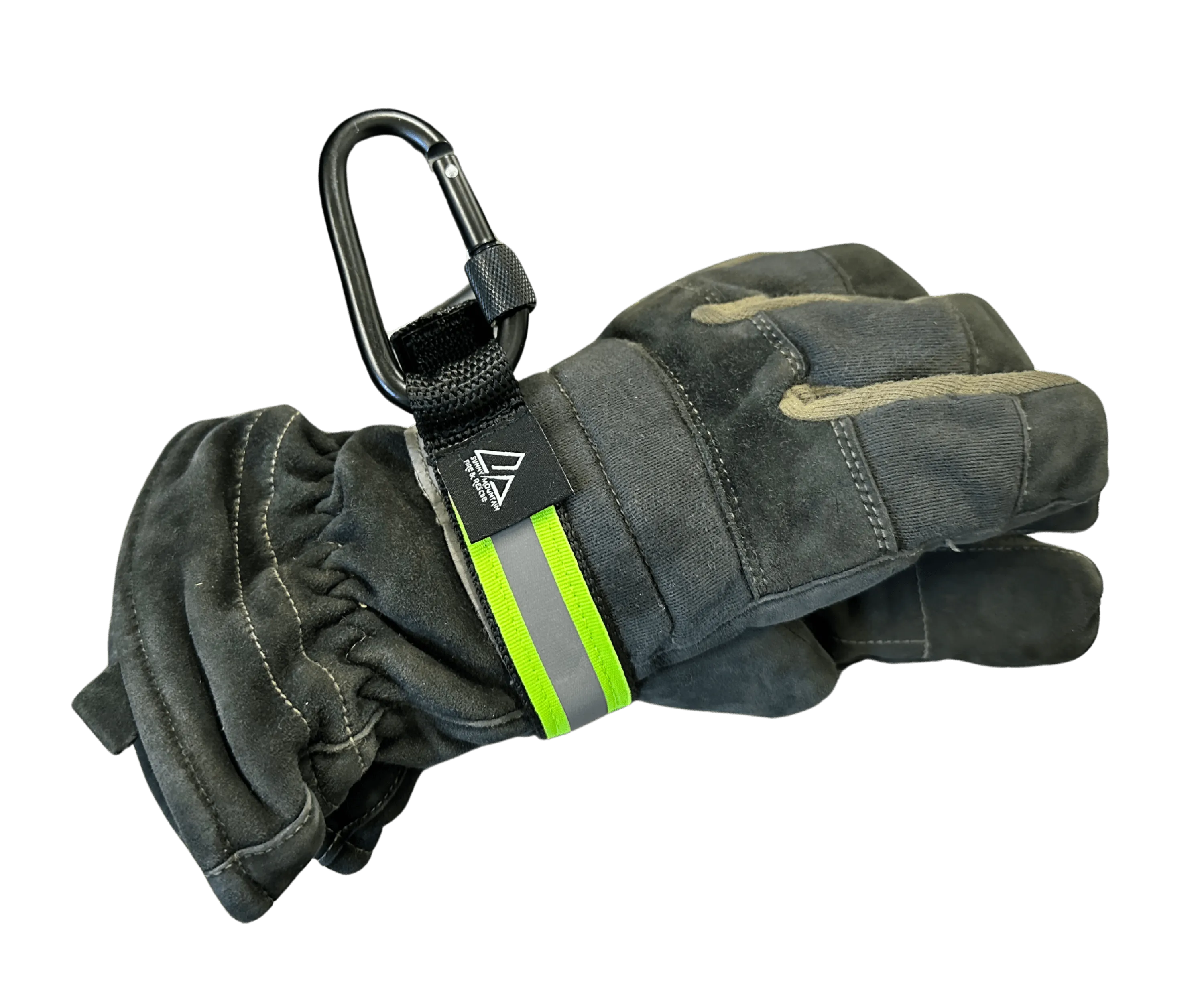 Carabiner Glove Strap with Velcro