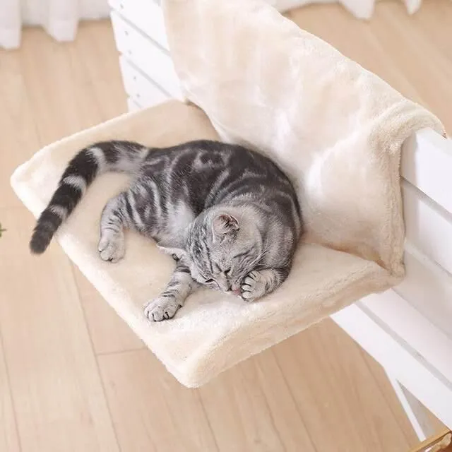 Cat Window Hammock - Easy Hanging Bed for Cats