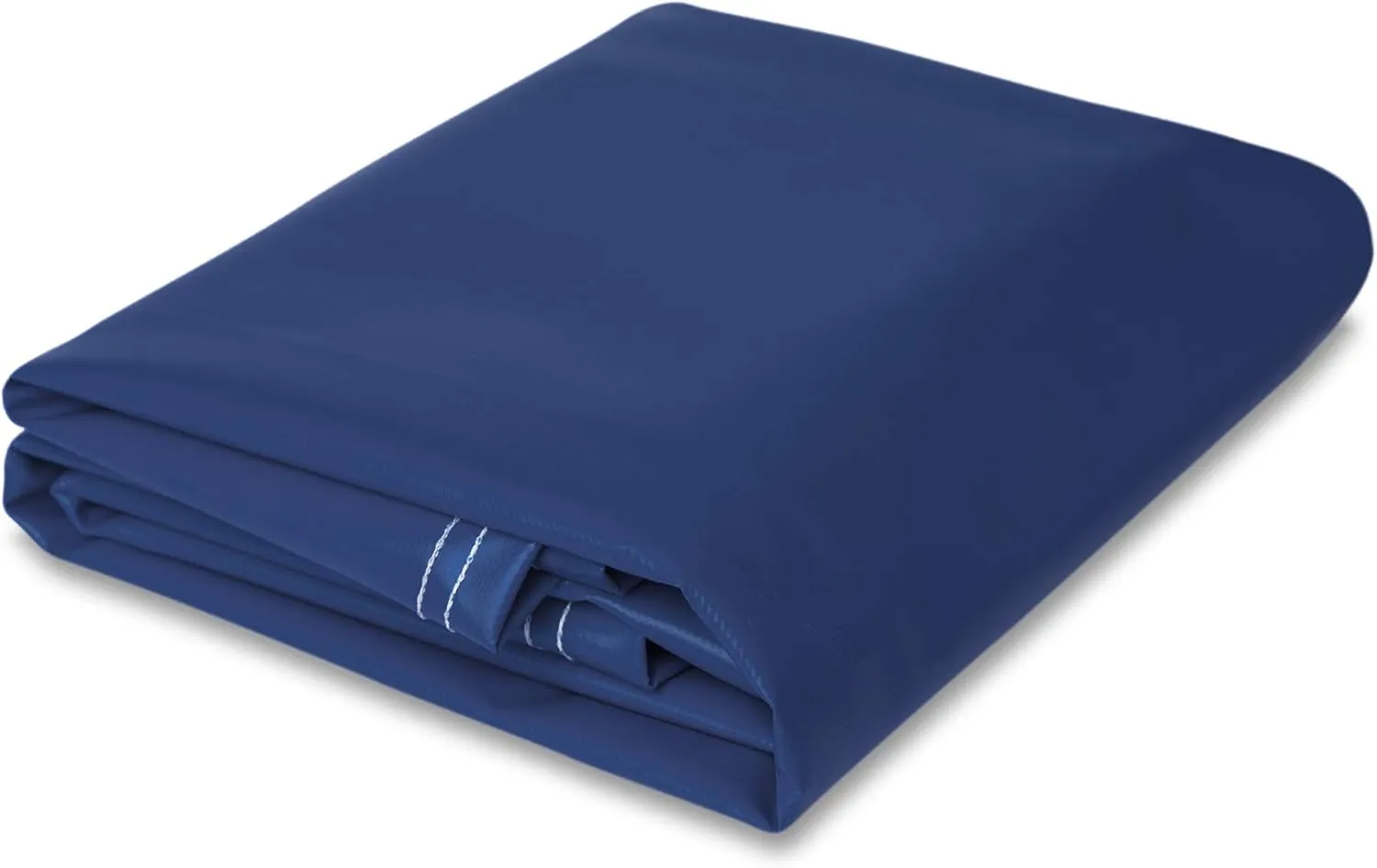 CCS Waterproof Vinyl Tarp – Heavy Duty Tarpaulin with Rustproof Grommets for Truck Cover, Construction, Farm Equipment & Outdoor Protection (Blue, 5x7 Ft)