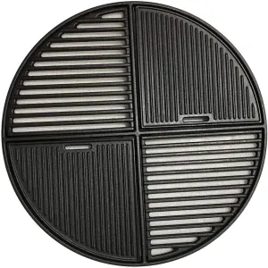 CH83G Cast Iron Grate,Modular Fits 22.5" Grills, Pre Seasoned, Non Stick Cooking Surface