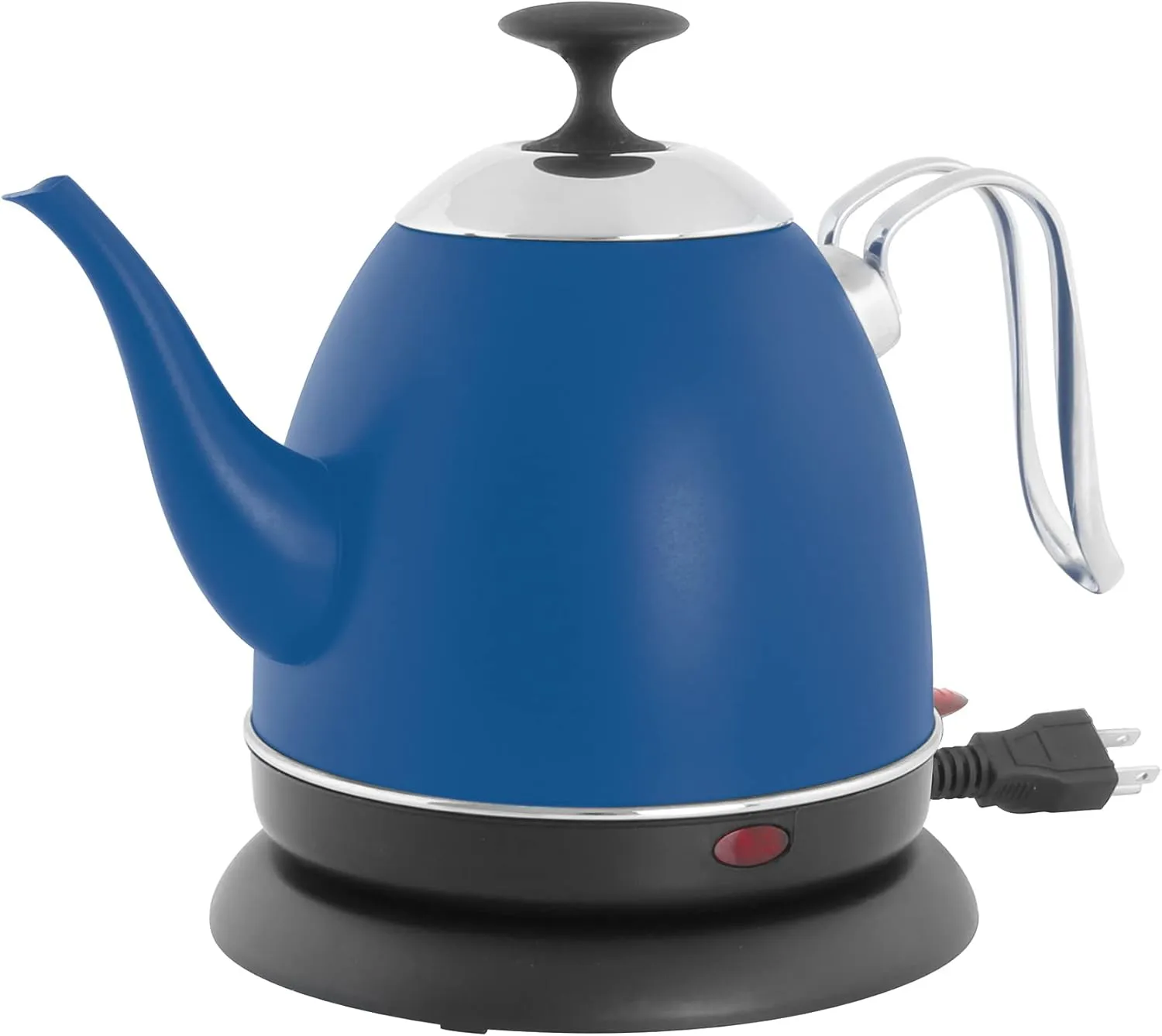 Chantal Mia electric water kettle, Matte Blue Ryder, 32 oz/4 cups