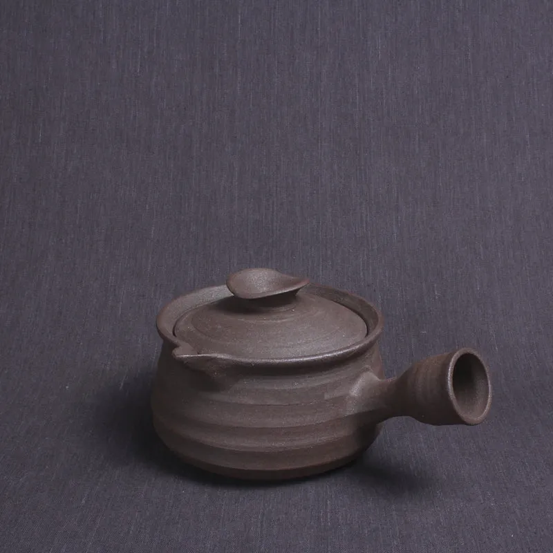 Chaozhou Pottery "Lotus Leaf" Water Boiling Kettle around 920ml