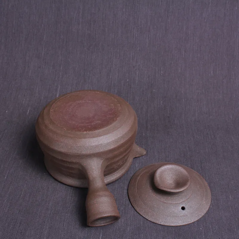 Chaozhou Pottery "Lotus Leaf" Water Boiling Kettle around 920ml