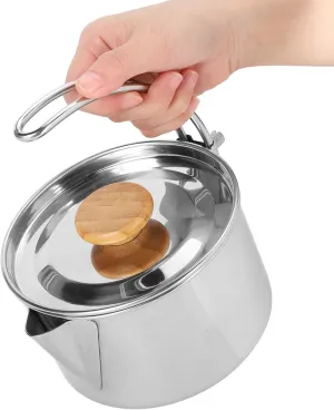 CHICIRIS Pot for Barbecue, Coffee Pot, for Camping