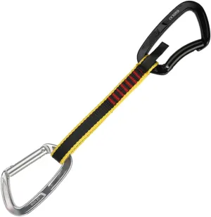 Climbing Carabiners Locking Carabiner Clip Straight Curved Door Flat Belt Outdoor Hiking Quick Release Set Black,Flat Belt Length:32cm