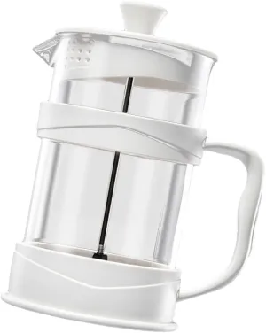 Coffee Plunger French Coffee Maker Heat Resistance Kettle Tea Pot Coffee Kettle for Travel Shops Camping, 800ml