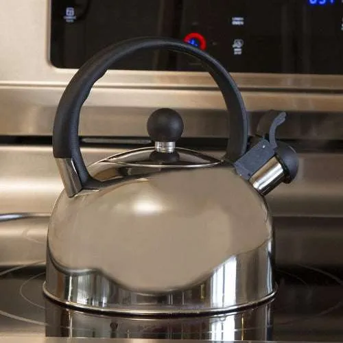 Colin Whistling Kettle, 3 Quart, Stainless Steel - Primula