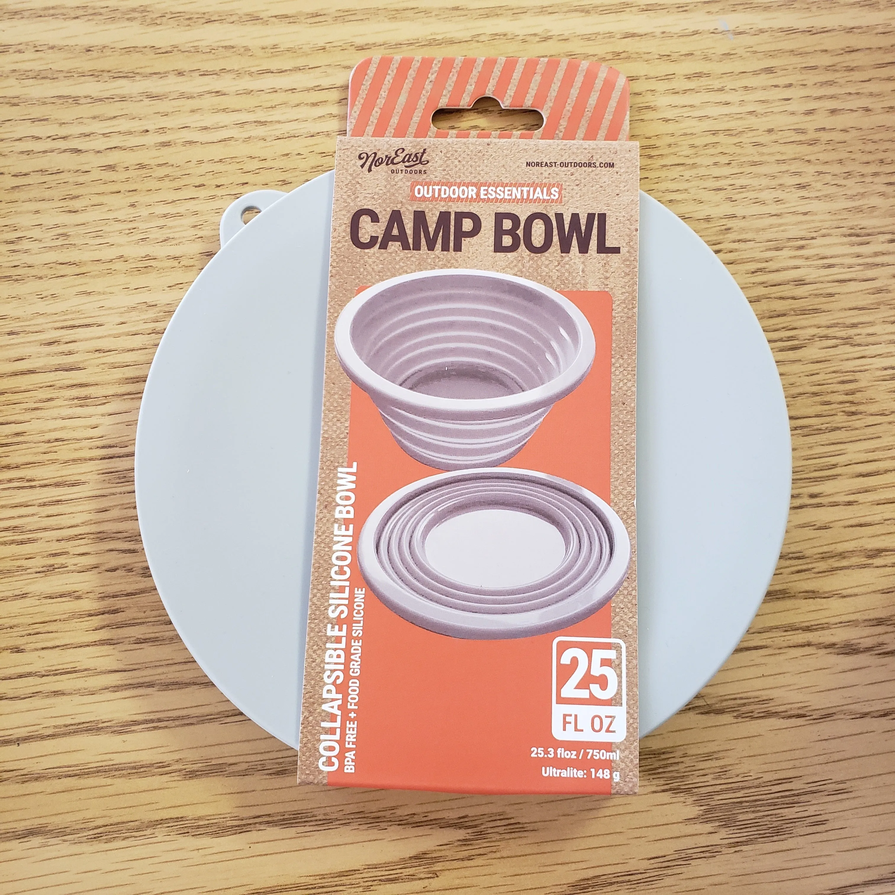Collapsible Silicone Camp Bowl