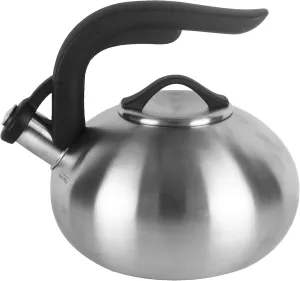 Copco Arc Brushed Tea Kettle, 1.8 quart, Stainless Steel