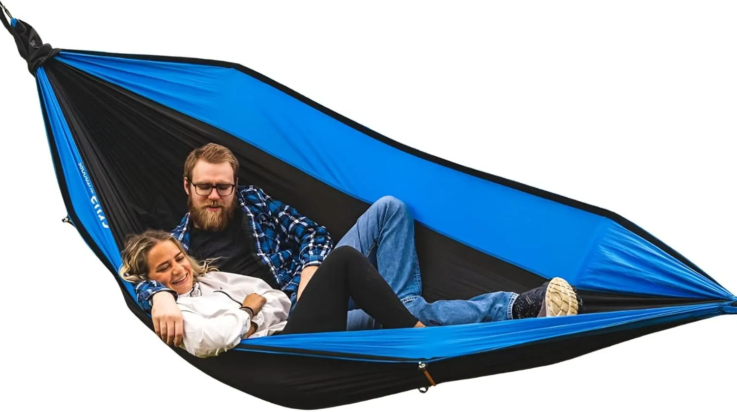 Crua Outdoors Koala Maxx - Camping Hammock with Bug Net, Air Pillow, Tree Straps and 7 Useful Pockets
