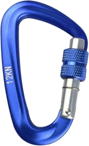 D Ring Carabiner Clips for Outdoor Hiking Camping Carabiner