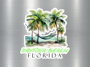 Daytona Beach Florida Hammock Sticker