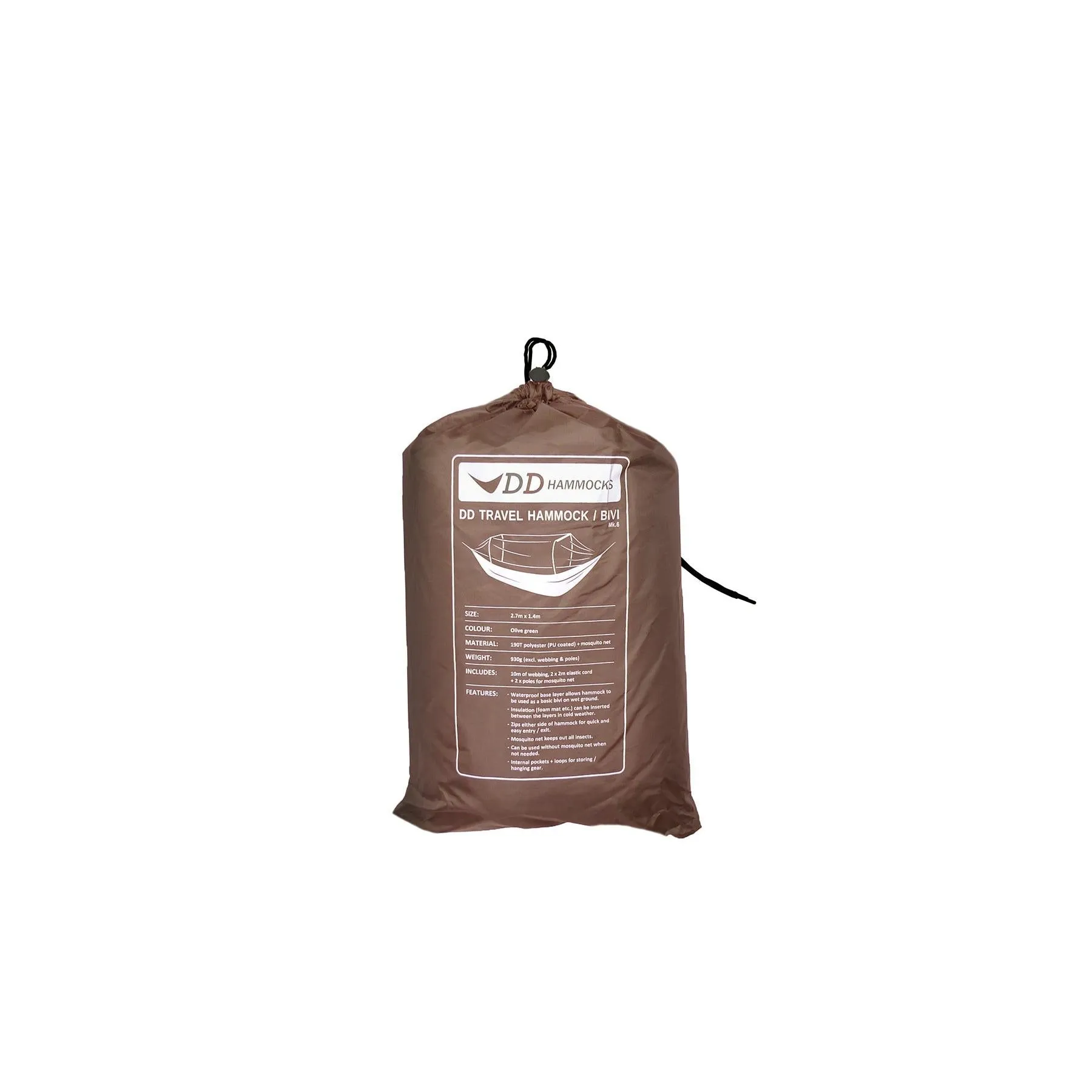 DD Hammocks  Travel Hammock - Bivi