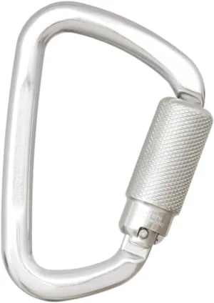 DEWALT Carabiner - Standard Self-Locking - Aluminum - 1/4 Turn - .83" Gate Opening - ANSI