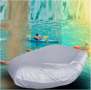 Dinghy Covers 7 Sizes Boat Tarp UV Resistant Boat Tarp for Inflatable Boat and Dinghy,230 * 165 * 46cm