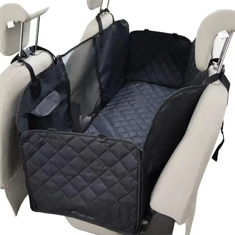 Dog Car Seat Cover for Mazda Biante 2008-2018, Waterproof Car Seat Protector Scratch Proof Dog Hammock for Back Seat Travel Accessories,G