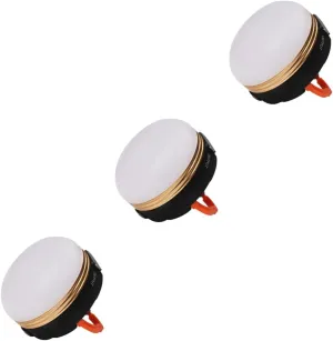 DOITOOL 3pcs Led Camping Lantern 300 Lumens 3 Modes Rechargeable Battery Tent Lamp with Magnet Portable Emergency Light for Camping