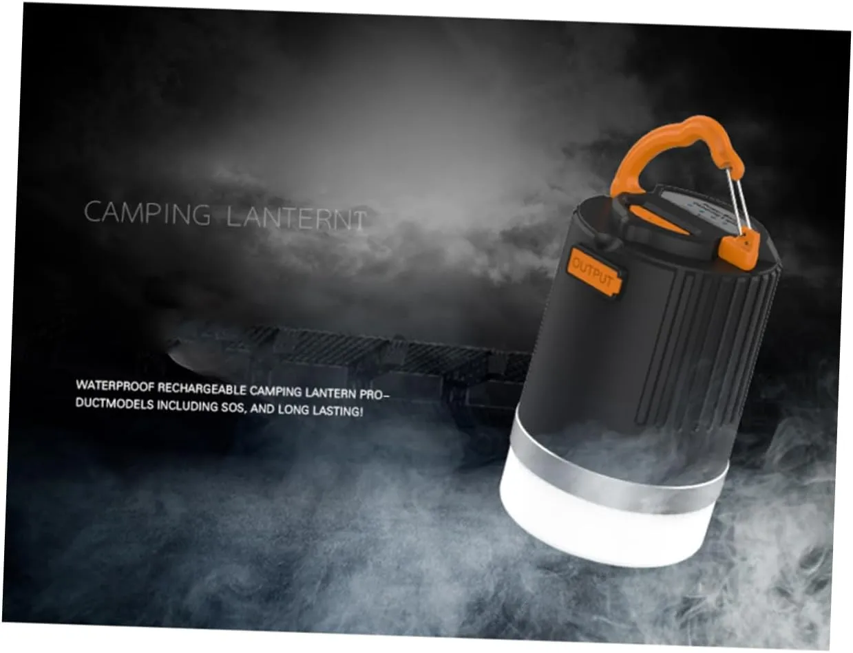 DOITOOL Waterproof Camping Light Rechargeable Led Lantern with Power Bank 8800mah Dimmable for Hiking Camping Fishing