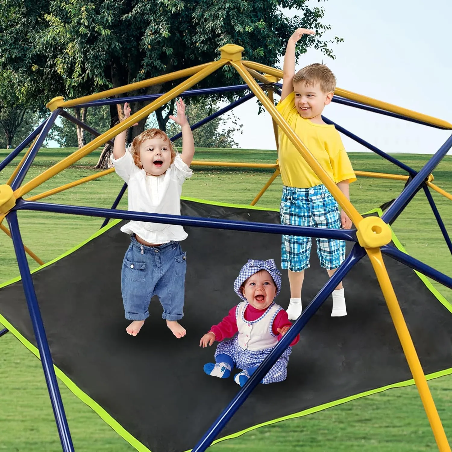 Dome Climber Hammock, Accessory for 10 * 5FT Dome Climbing, Green, 300 Pound Load-Bearing Capacity（Hammock Only）