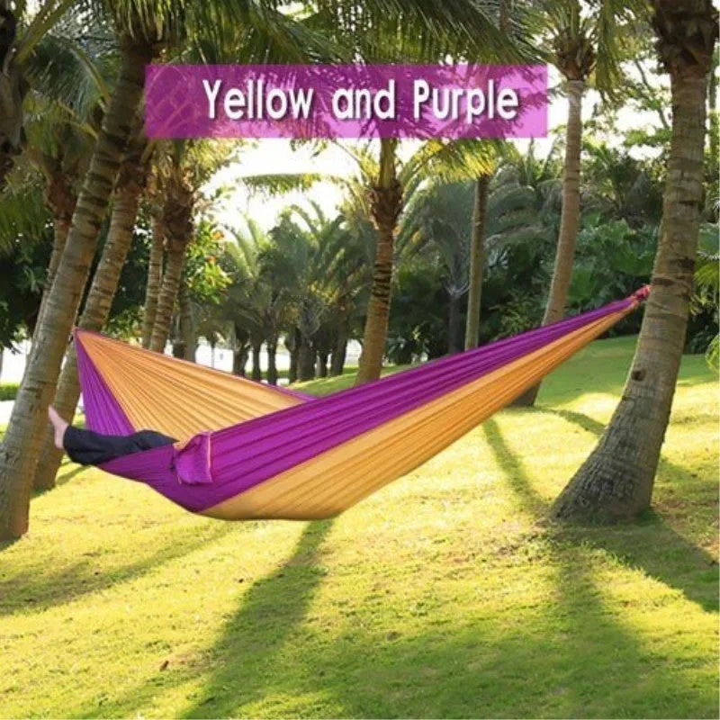 Double Camping Hammock: Lightweight for Backpacking & Outdoor Relaxation
