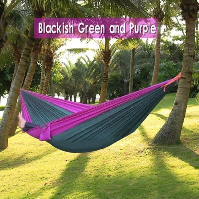 Double Camping Hammock: Lightweight for Backpacking & Outdoor Relaxation