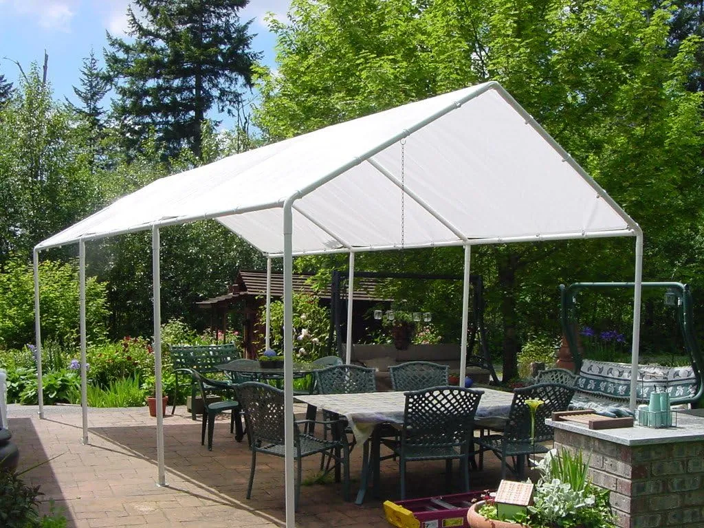 Dry Top Multi-Purpose Heavy Duty Poly Tarp, 12x16 Feet, White