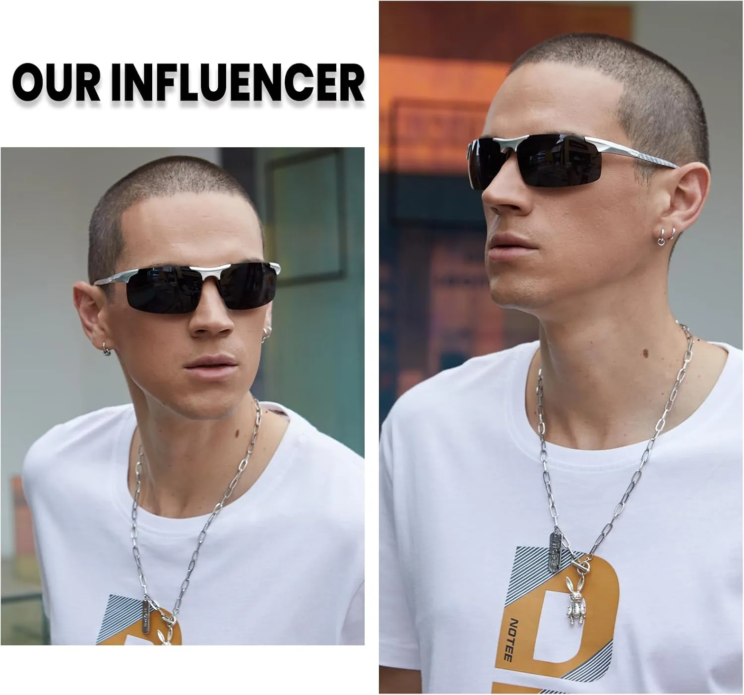DUCO Mens Sunglasses Polarized Sports Fishing Running Driving Carbon Fiber Sunglasses for Men UV400 Protection DC8277