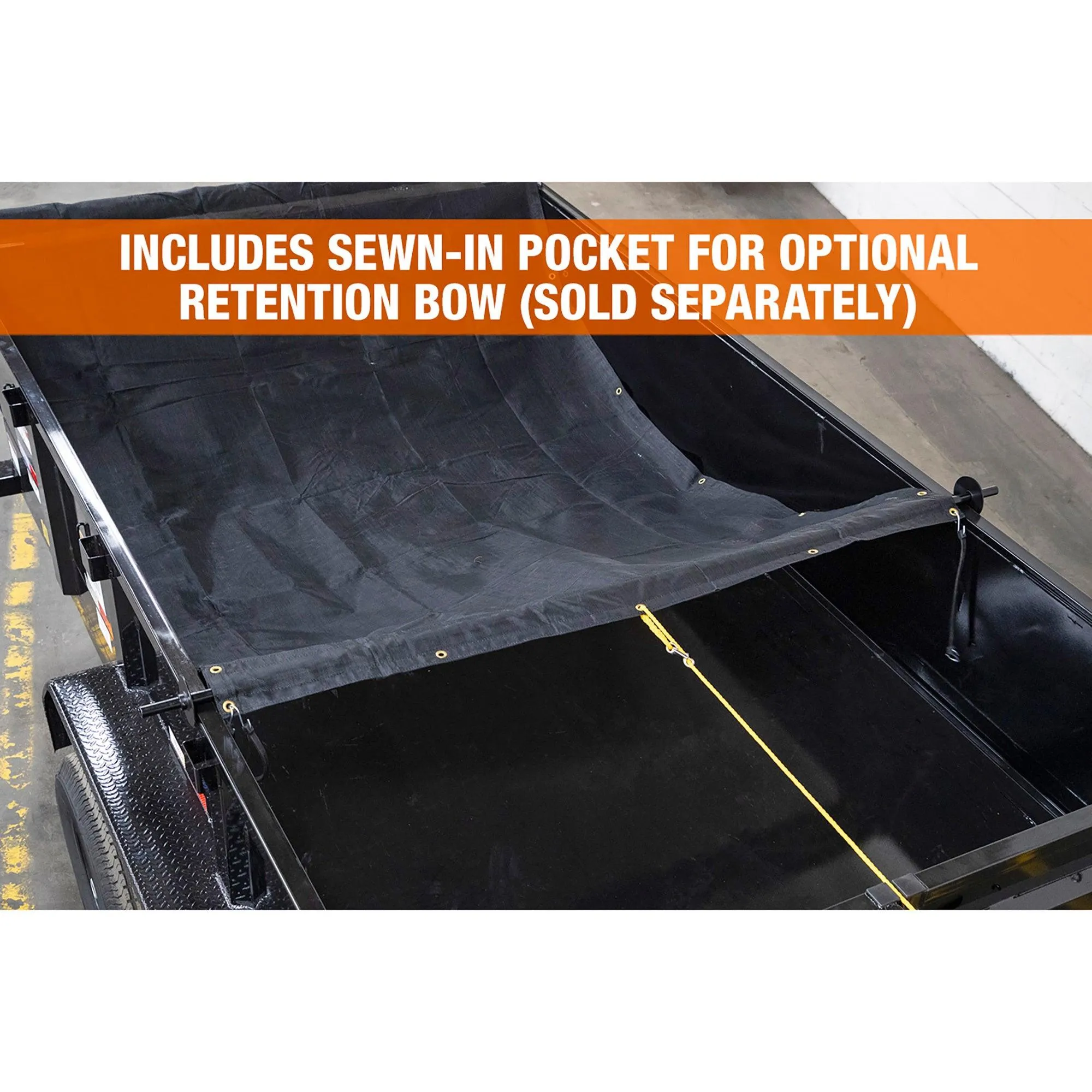 Dump Trailer Tarp Kit 7'x18'