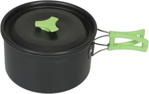 Durable Outdoor Cookware Set Aluminium Oxide with Accessories Pans, Pot, Mess Kit for 1 to 3 People Camping Essential Gear for Outdoor Cooking and Camping Adventures