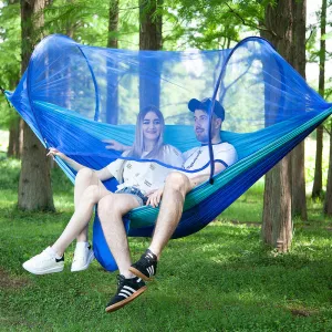 Durable Quick Opening Hammock with Mosquito Net | Fully Automatic