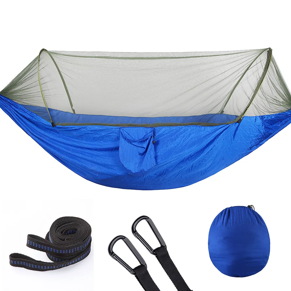 Durable Quick Opening Hammock with Mosquito Net | Fully Automatic