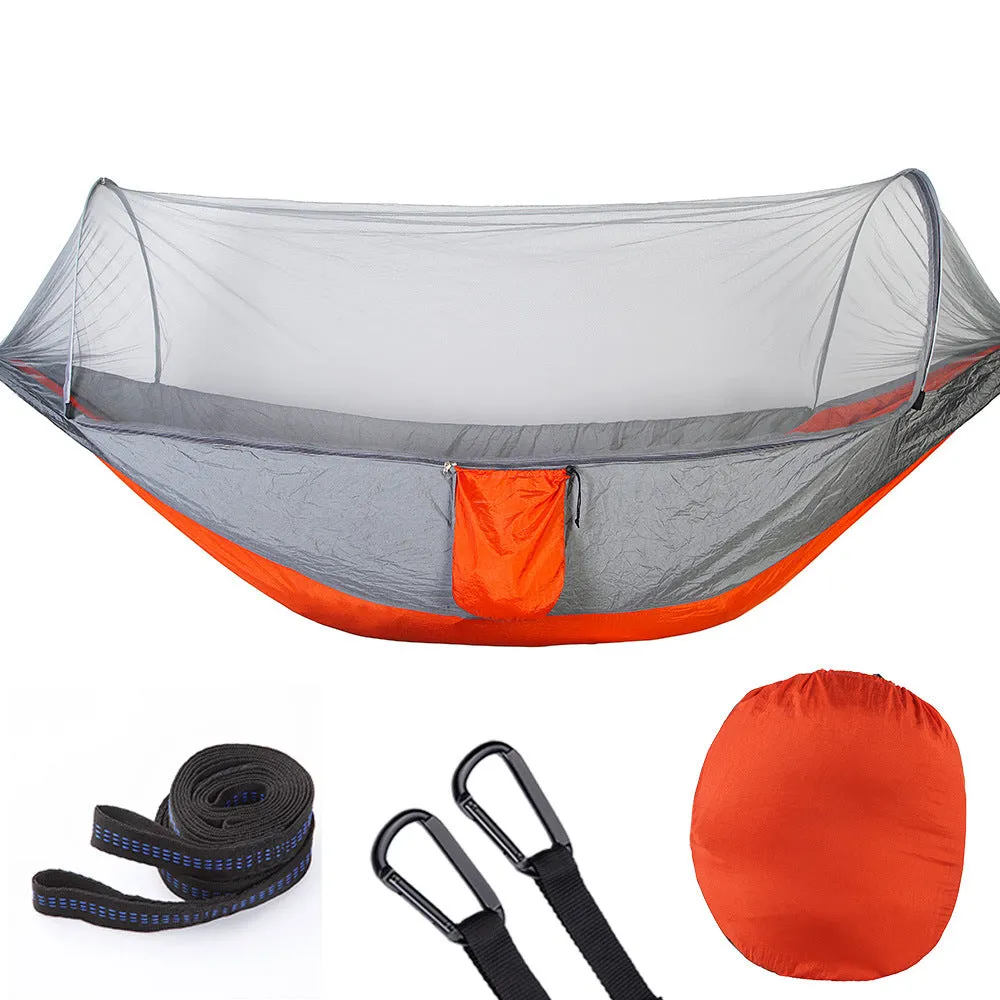Durable Quick Opening Hammock with Mosquito Net | Fully Automatic