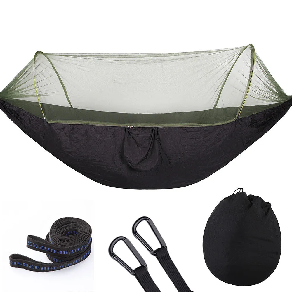 Durable Quick Opening Hammock with Mosquito Net | Fully Automatic
