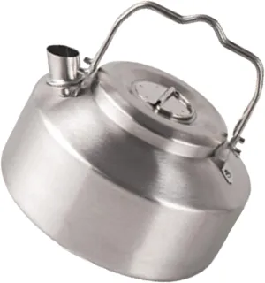 Elegant Portable Kettle 1l Collapsible Camping Tea Pot Sturdy Stovetop Water Heater