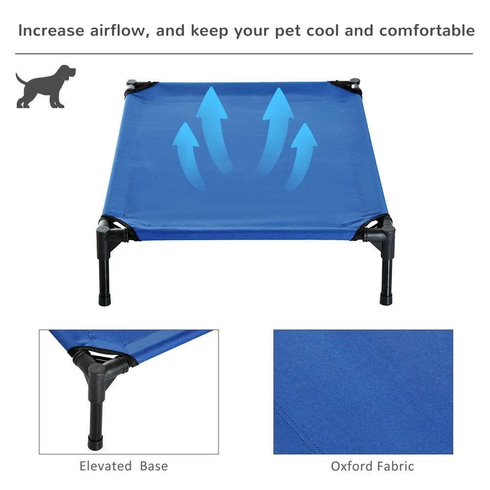 Elevated Pet Bed Cool Cot Dog Cat Portable Folding Home Camping Hammock Foldable