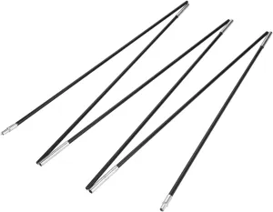 Fibreglass Tent Pole, Cam Tent Bars Pole, Outdoor Sunshelter Support Rods Awning Frames Kit, Telesco Lightweight Tent Poles for Shelter, Hammock Rain Fly, Awning