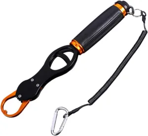 Fishing Pliers Fish Control Device Weighing Control Fishing Pliers Road Sub Pliers Multi-function Fishing Pliers Fishing Gear Clamp Fishing Pliers Lure Pliers(Black)