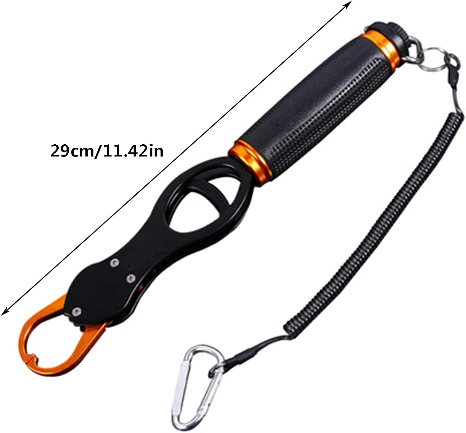 Fishing Pliers Fish Control Device Weighing Control Fishing Pliers Road Sub Pliers Multi-function Fishing Pliers Fishing Gear Clamp Fishing Pliers Lure Pliers(Black)