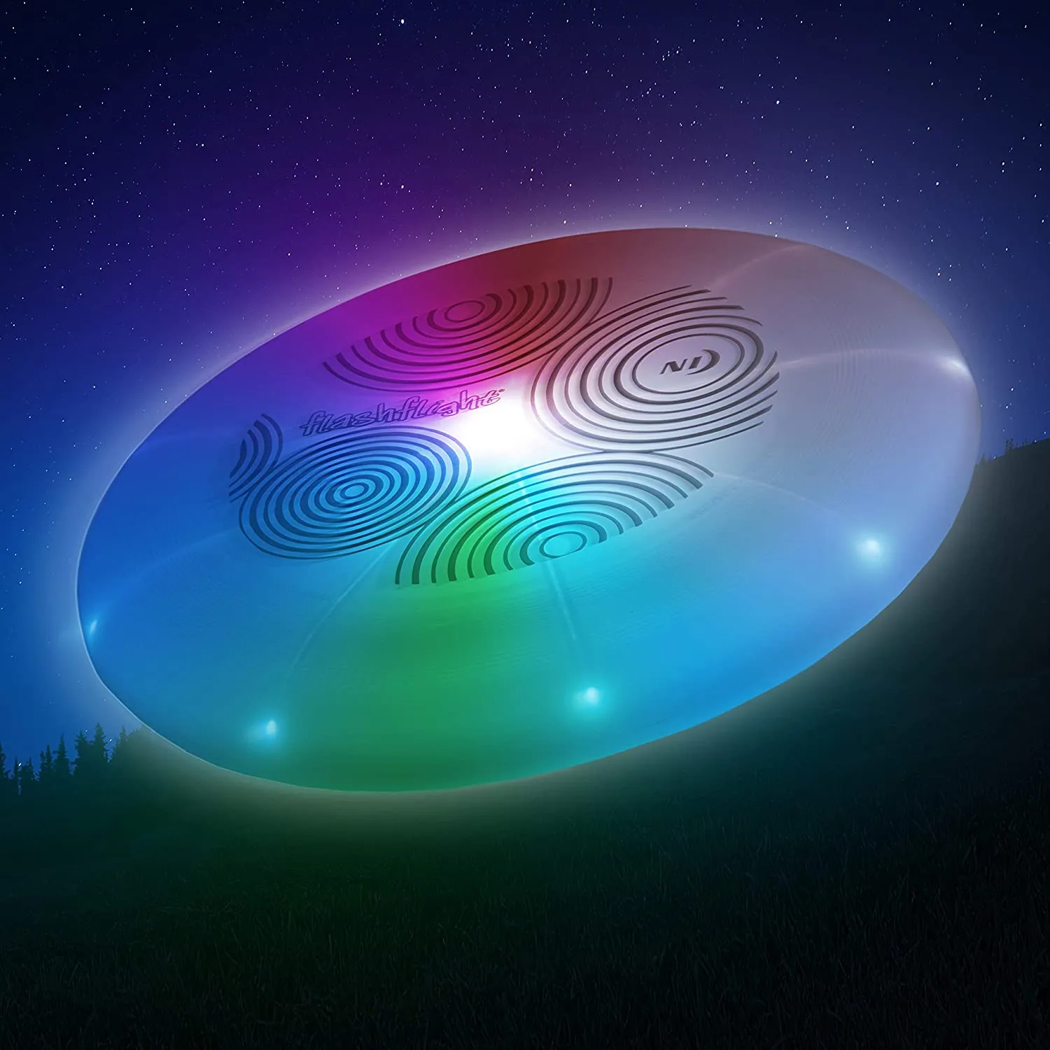 Flashflight Rechargeable Light Up Flying Disc
