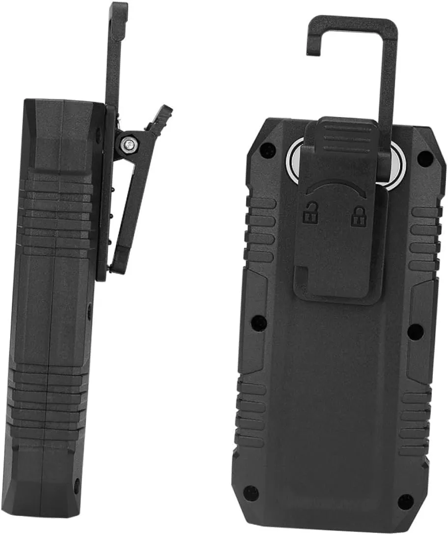 Flashlights Magnet Rechargeable Work Light Led Lantern Power 4 Brightness Levels Battery Show
