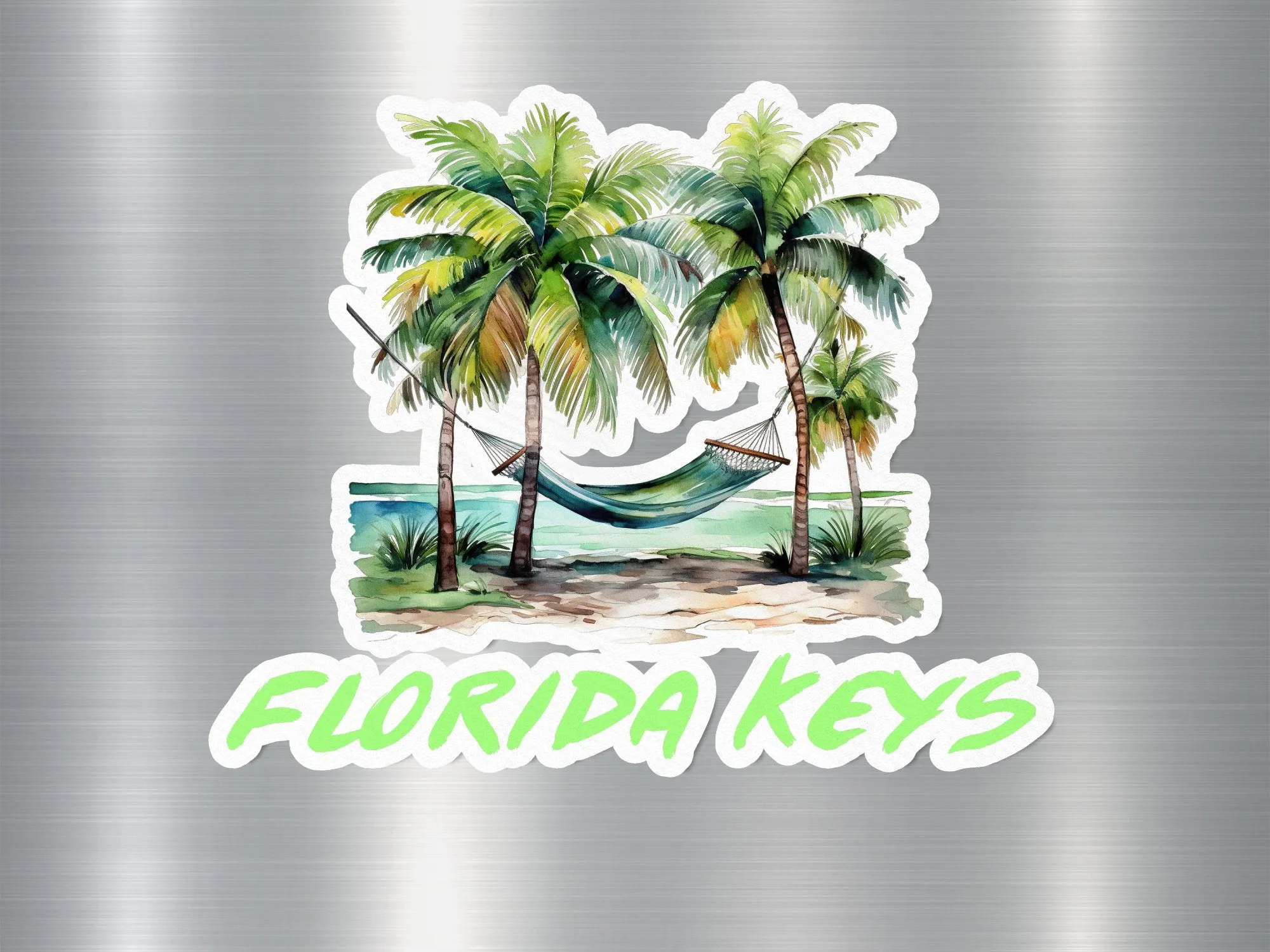 Florida Keys Hammock Sticker