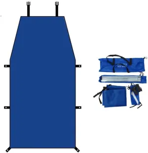 for Suzuki Cappuccino/Cervo/Concept/Kizashi/Liana/Samurai Camping Tarpaulin Car Awning Waterproof Hammock Rainproof Sunshade Rainproof Awning Outdoor,C Blue-M