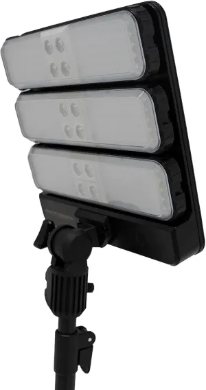Freespirit Recreation Solar Powered High Beam Light, Telescoping & Portable Camping Light, Rechargeable 3,450 Lumens, 12hr Run Time, Multi-Use LED Camp Light, 3 Lighting Modes, Adjustable Brightness
