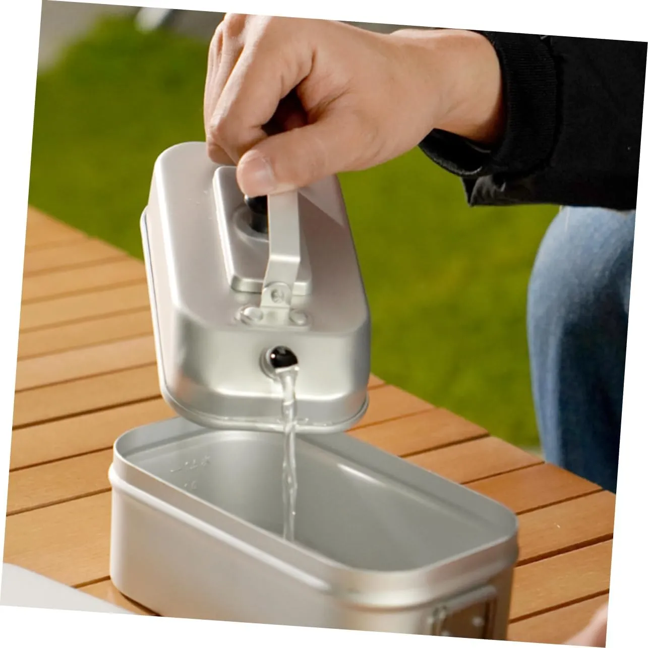 GALPADA 3pcs Aluminum Alloy Camping Kettle Stovetop Pot Tea Pots Outdoor Water Boiler